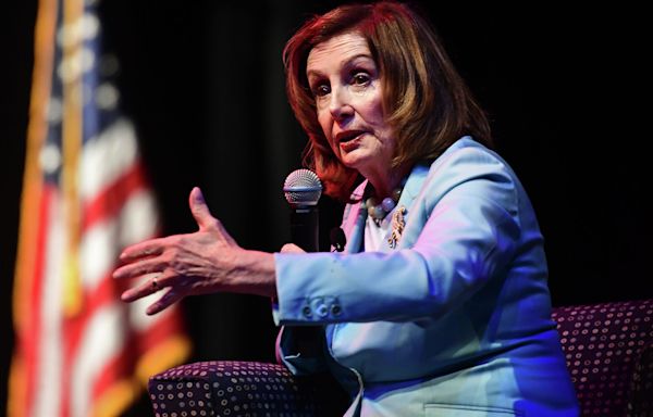 Nancy Pelosi hails longtime friend and ally, Rep. Rosa DeLauro, during book tour stop in New Haven