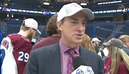 Full interview: Avs GM Joe Sakic wins the 2022 Stanley Cup