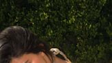 Kylie Jenner Posed in a Gold Bikini During Golden Hour