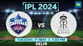 IPL Match Today: DC vs RR Toss, Pitch Report, Head to Head stats, Playing 11 Prediction and Live Streaming Details