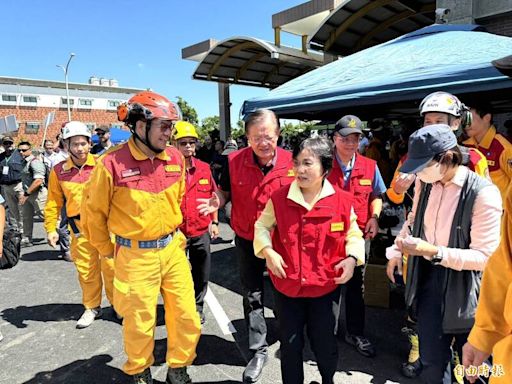 台灣國家防災日救災動員演練 多國代表隊觀摩