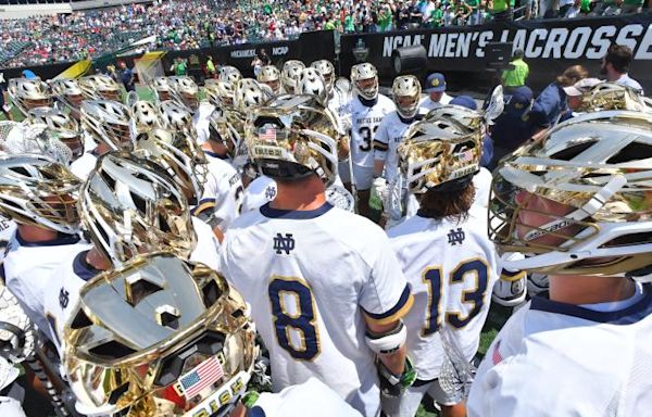 What time is the NCAA men's lacrosse championship today? Channel, TV schedule for Notre Dame vs. Maryland | Sporting News