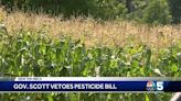 Gov. Phil Scott vetoes bill that would ban certain pesticides