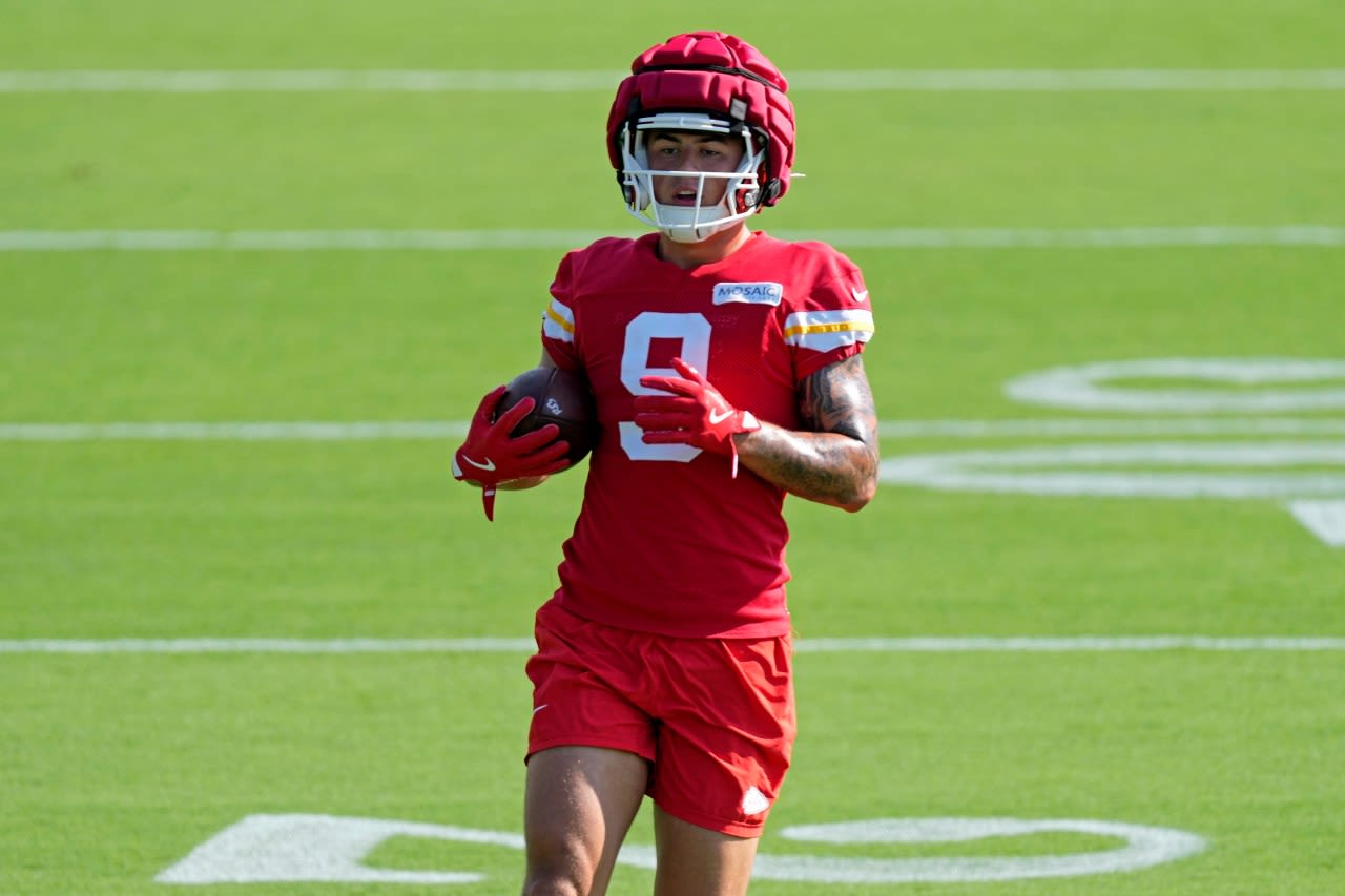 Chiefs RB Louis Rees-Zammit eager to put on pads in training camp