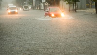 颱風「葡萄桑」逼近南韓 多地暴雨大淹水 釜山車落天坑 - 國際