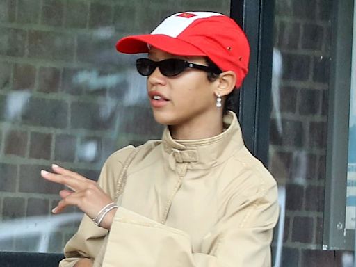 Taylor Russell is seen for first time since split from Harry Styles