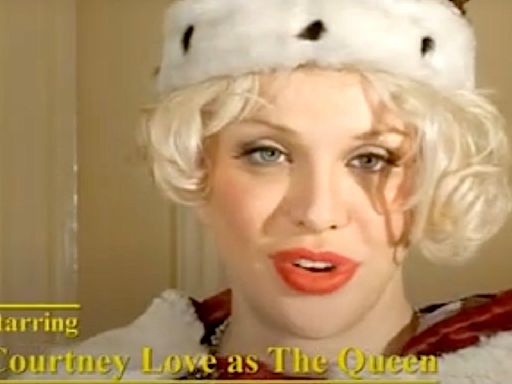 Ever seen Courtney Love giving a lap dance while dressed as Queen Elizabeth II?