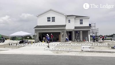 Video: 'Extreme Makeover: Home Edition' building homes for two families in Auburndale