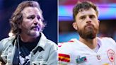 Eddie Vedder slams Harrison Butker for sexist commencement speech: 'People of quality do not fear equality'