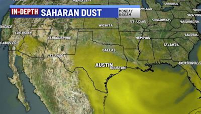 Huge Saharan dust plume reaches parts of US