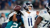 Tennessee Titans QB Joshua Dobbs says arm was going forward on key sack-fumble vs. Jaguars