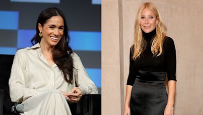 Meghan Markle in Giuliva Heritage Look, Gwyneth Paltrow in G. Label by Goop and More Stars Who’ve Mastered the Art of Silent Luxury...