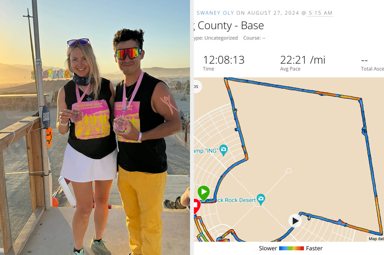 I Ran The Burning Man 50k Ultramarathon Twice — Here's What It's Actually Like