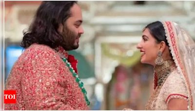 Check out some beautiful moments from Anant Ambani-Radhika Merchant's wedding celebrations | Hindi Movie News - Times of India