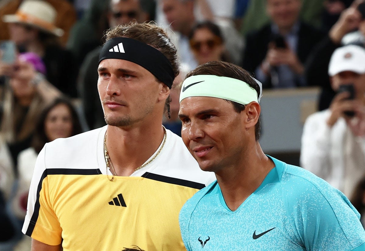 French Open LIVE: Rafael Nadal vs Alexander Zverev latest score and updates from blockbuster first-round clash