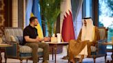 Zelensky travels to Qatar for talks on Ukraine's abducted children