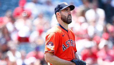 Astros star Justin Verlander pulled ahead of start vs. Tigers with lingering neck issue