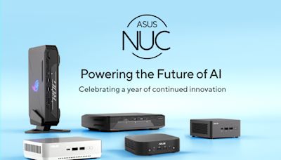 華碩接手英特爾 NUC 事業一年 加速 AI 技術創新