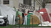 Israeli, American flag display vandalized at Harvard University