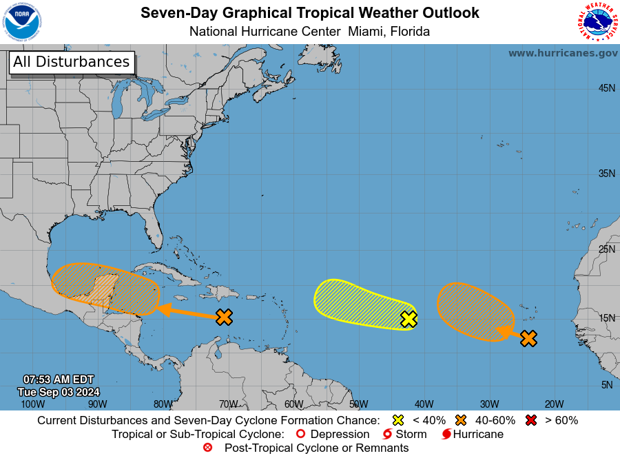 National Hurricane Center tracks 3 tropical waves in Atlantic. Will any impact Texas?