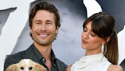 Glen Powell and Daisy Edgar-Jones Pose with His Dog Brisket, Plus Prince Harry, Meghan Markle and More