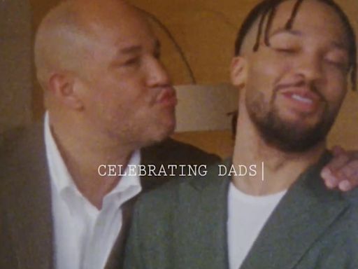 Jalen Brunson and father Rick Brunson star in Brooks Brothers' Father's Day campaign