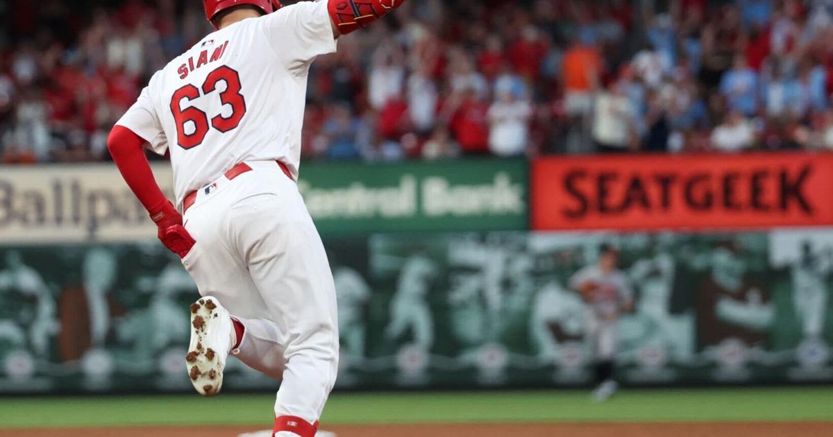 Michael Siani sends Cardinals soaring over Orioles with 1st MLB homer, 4 RBIs