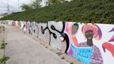 Vuelven a vandalizar el mural de las pioneras de Lezkairu