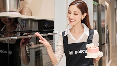 Bosch得獎設計黑鑽嵌入式蒸焗爐 陳凱琳親身試用炮製蛋糕 | am730