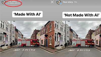Instagram Photos Are Being Labeled 'Made With AI' When They're Not