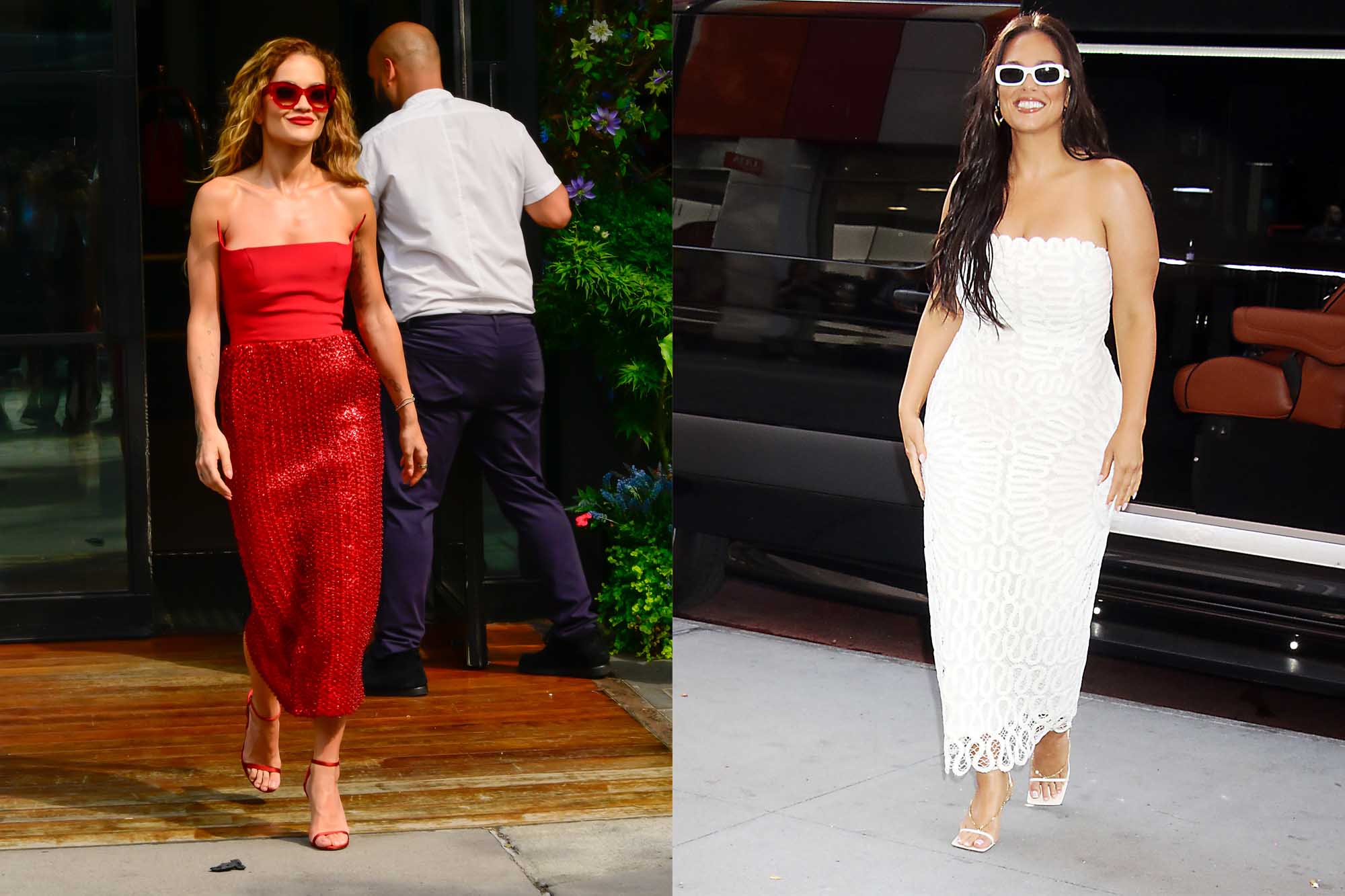 Ashley Graham and Rita Ora Proved Tube Top Dresses Are in This Summer — Recreate the Look Under $50