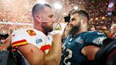 KC Chiefs’ Travis Kelce was in tears during his brother’s retirement speech