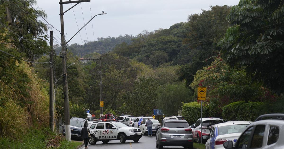 Plane crashes in Brazil's Sao Paulo state, killing all 61 aboard, airline says