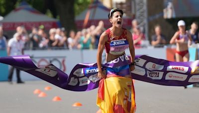 Quién es María Pérez: la bicampeona mundial en marcha y campeona europea que lucha por una medalla en París