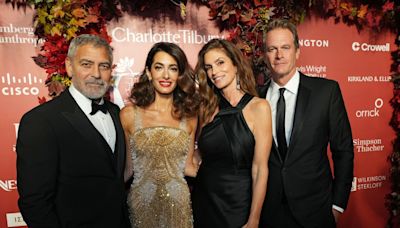 Cindy Crawford's family connection to George and Amal Clooney spans 30 years, two holiday homes and a $1million gift