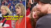 21 Behind-The-Scenes Moments From Travis Kelce, Taylor Swift, Jason Kelce, And More At The Chiefs Vs. Ravens Game