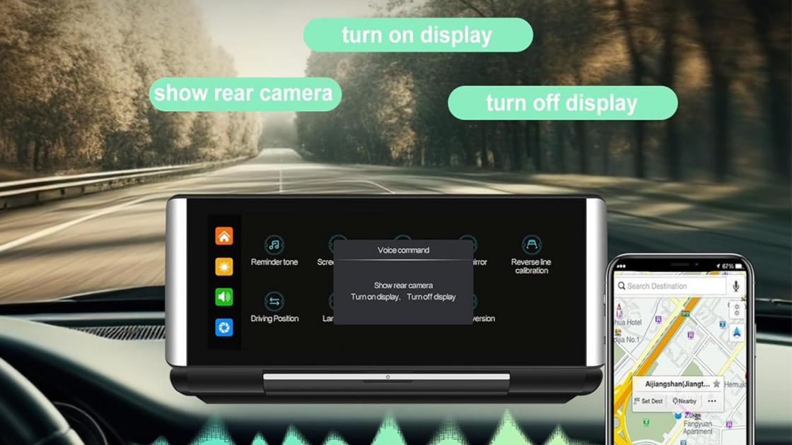 Drive Safer with a $70 Discount on This Car Touchscreen Display