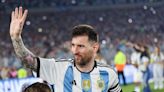Los hijos de Lionel Messi deslumbraron en la cancha tras el partido: Thiago hizo un caño y cometió una falta contra Mateo