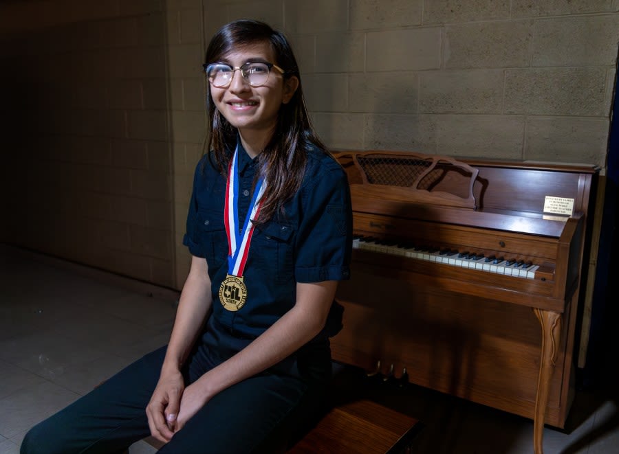 Fabens High School student awarded gold at UIL Ensemble Contest