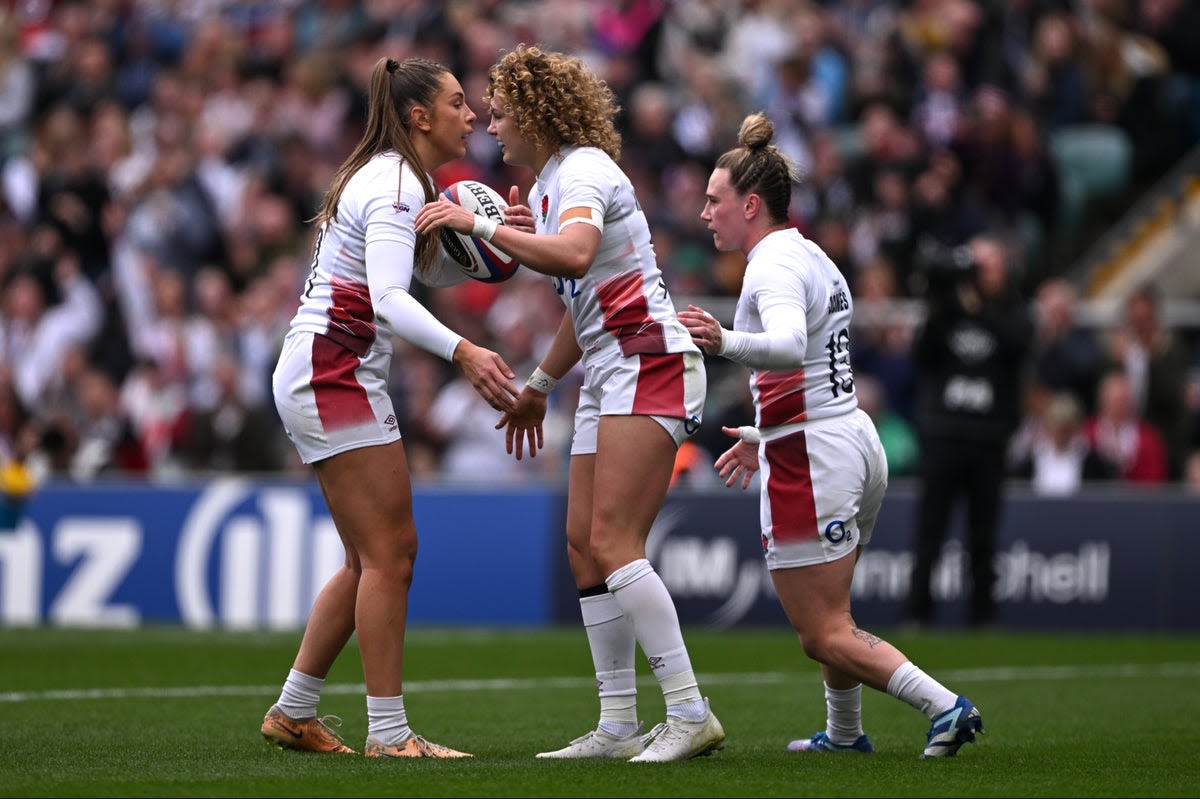 Red Roses stars Ellie Kildunne and Meg Jones to join up with GB Sevens ahead of Olympics