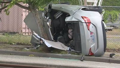 Person killed after rollover collision in South Seattle