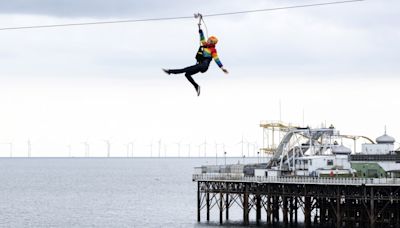 Photos: The Cast of AN OFFICER AND A GENTLEMAN THE MUSICAL Visit The Brighton Zip