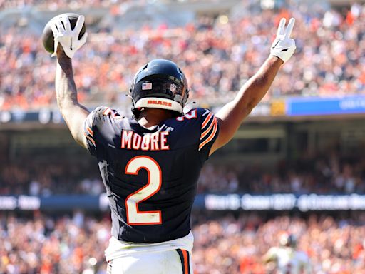 DJ Moore says it’ll be a ‘race to 1,000 yards’ among Bears receivers