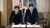 Axel Kicillof y Maximiliano Pullaro firmaron un convenio contra el narcotráfico: el mensaje a Javier Milei