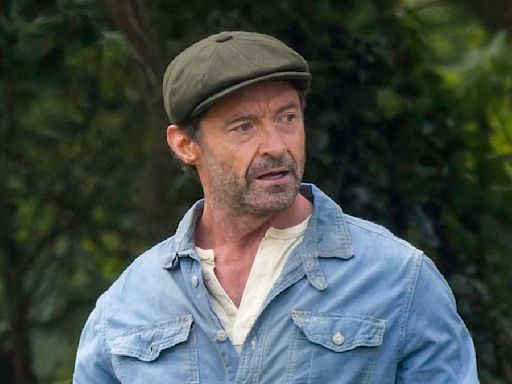 Hugh Jackman films scene for new comedy Three Bags Full in Oxford