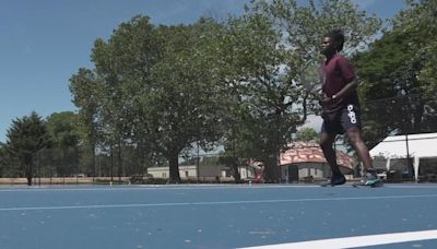 Tennis courts get new look at Lincoln Park in East St. Louis