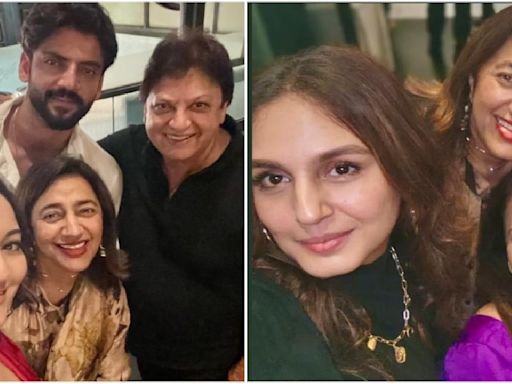 Newlyweds Sonakshi Sinha-Zaheer Iqbal look chic as they enjoy dinner with friends, family; see INSIDE PICS ft Huma Qureshi, Poonam Dhillon, more