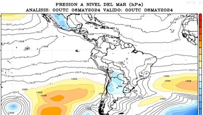 ¿Vientos fuertes en la Costa?, ¿Cómo y cuánto influye el Anticiclón del Pacífico Sur?