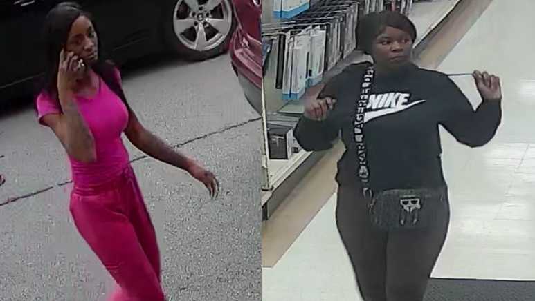 Overland Park police searching for women involved in multiple 'grab and run' thefts