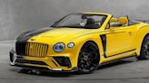 Two-Tone Mansory Bentley Looks Like the Official Car of the Pittsburgh Steelers